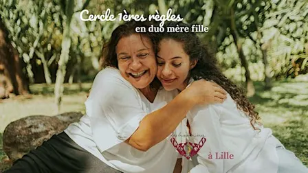 Cercle 1eres règles en duo Mère Fille