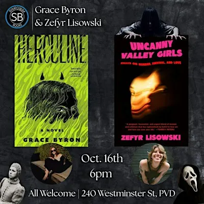 Grace Byron and Zefyr Lisowski discuss horror!!!!