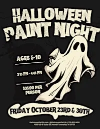 Halloween Paint Night