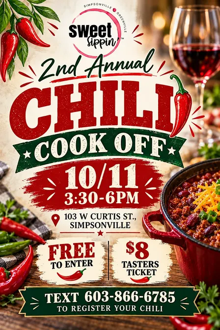 2nd Annual Chili Cookoff