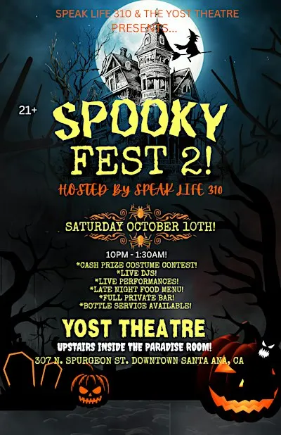 Spooky Fest 2! - Costume Party!