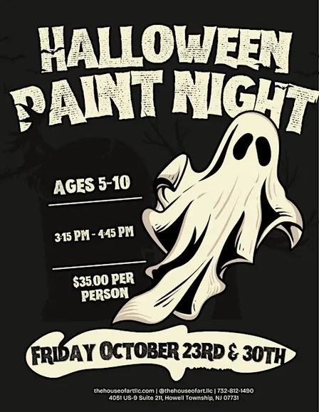 Halloween Paint Night