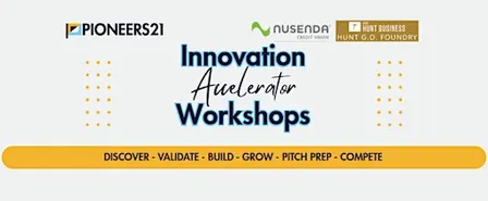 Pioneers 21 Innovation Accelerator Workshops [APPLICATION REQUIRED]