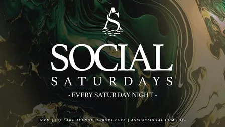 SOCIAL SATURDAYS at Asbury Social - 10.24.26