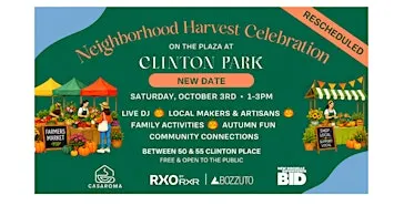 New Date: Neighborhood Harvest Celebration
