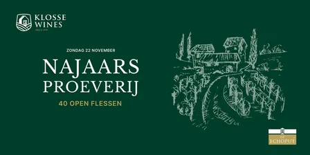 Klosse Wines Najaarsproeverij - Feestelijke editie