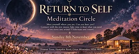 Return to Self - Meditation with Kelly, lean into Winter under the New Moon