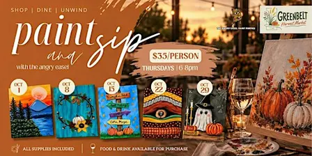 Paint & Sip at the Greenbelt Harvest Market
