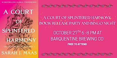 ACOTAR 6 BOOK RELEASE PARTY AND BINGO NIGHT