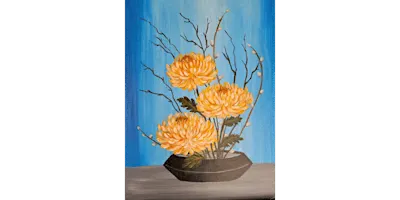 Blossoms of Chrysanthemum - Paint and Sip in Phoenix | Classpop!™