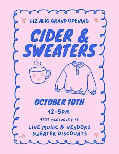 Cider and Sweaters