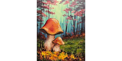 Harvest Shrooms - Paint and Sip in Chicago | Classpop!™