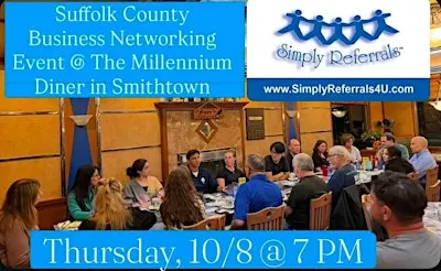 Suffolk County Business Networking Event @ The Millennium Diner!