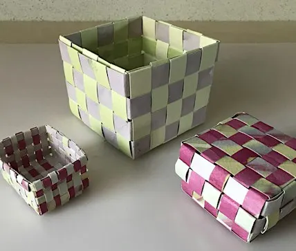 Weaving Workshop - 3D Watercolor Paper Weaving
