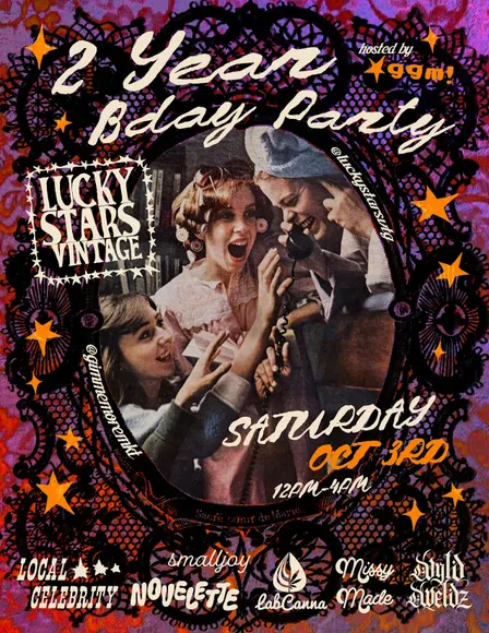 Lucky Stars 2 Year Bday Party