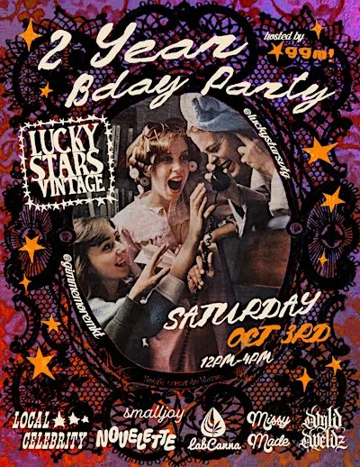 Lucky Stars 2 Year Bday Party