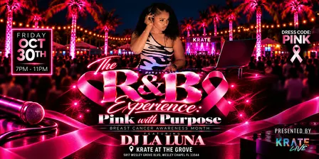 The R&B Experience @ KRATE: Pink with Purpose