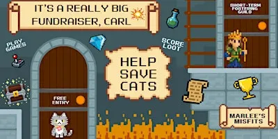IT’S A REALLY BIG FUNDRAISER, CARL