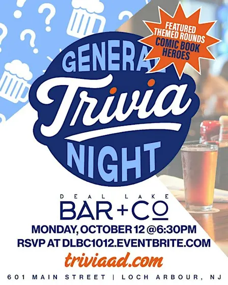 General Trivia + Comic Book Heroes