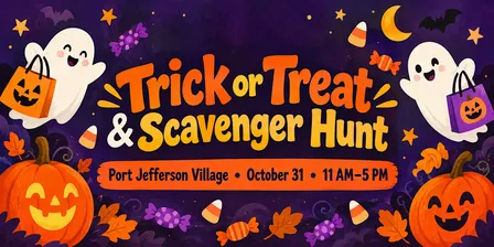 Trick or Treating & Scavenger Hunt in Port Jefferson Village