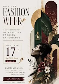 Michigan Fashion Week High Fashion Showcase