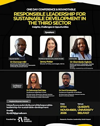 Responsible Leadership for Sustainable Development in the Third Sector