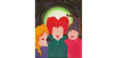 Three Witches - Paint and Sip in Norfolk | Classpop!™