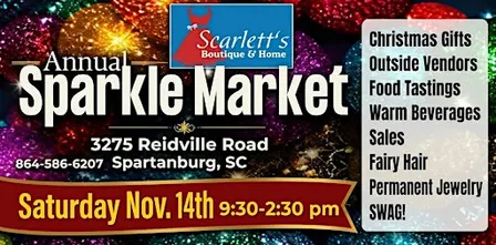 Scarlett's Annual Sparkle Market