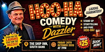HOO-HA COMEDY WITH DAZZLER