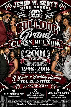 Scott High School C/O 2001 Grand Class Reunion