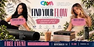 Find Your Flow: Free Wellness, Faith & Community Experience