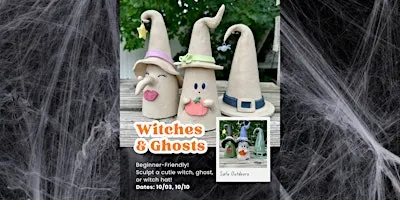 DIY Ceramic Witch & Ghost Workshop | Beginner-Friendly Pottery Class