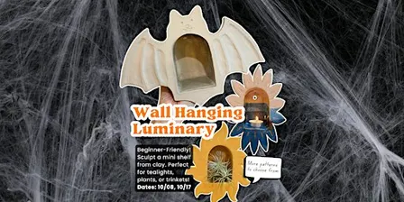 DIY Ceramic Luminary Trinket Shelf Workshop | Beginner-Friendly Pottery