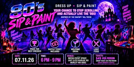 80'S SIP N PAINT
