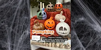 DIY Ceramic Pumpkin Workshop | Beginner-Friendly Pottery Class