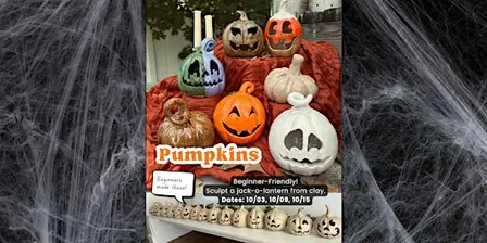 Copy of DIY Ceramic Pumpkin Workshop | Beginner-Friendly Pottery Class