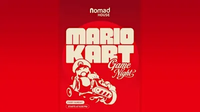 Mario Kart Game Night at Nomad House