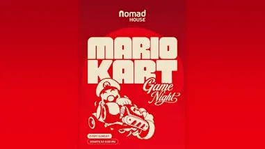 Mario Kart Game Night at Nomad House