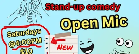 Happy Hour Stand Up Comedy Show & Open Mic