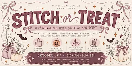 Stitch or Treat