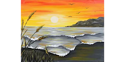 Sunny Side Shoreline - Paint and Sip in Chicago | Classpop!™