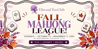 Fall Mahjong League - 6 Week