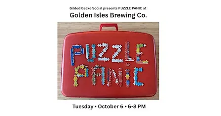 Puzzle Panic at Golden Isles Brewing Co.