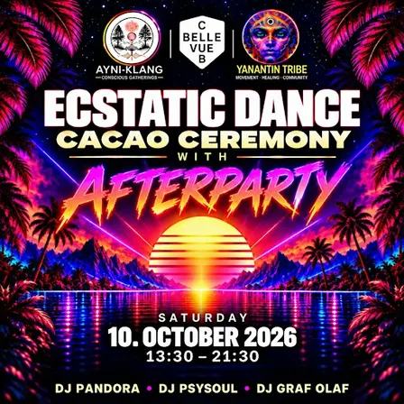 ECSTATIC DANCE & DAY DANCE ZÜRICH · CACAO · ABUNDANCE