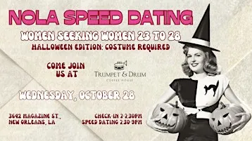 10/28 - NOLA Speed Dating @ Trumpet & Drum