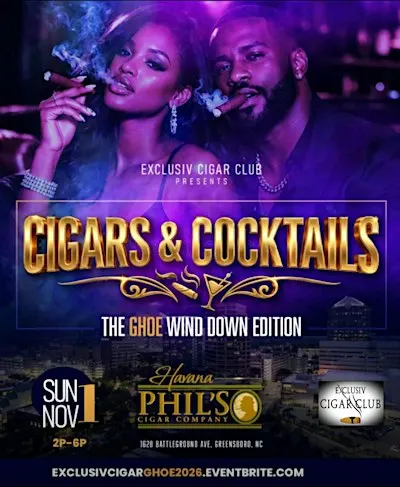 Exclusiv Cigar Club's - Cigars and Cocktails- GHOE Wind Down Edition