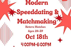 Modern Speed Dating | San Mateo| Ages 24-39