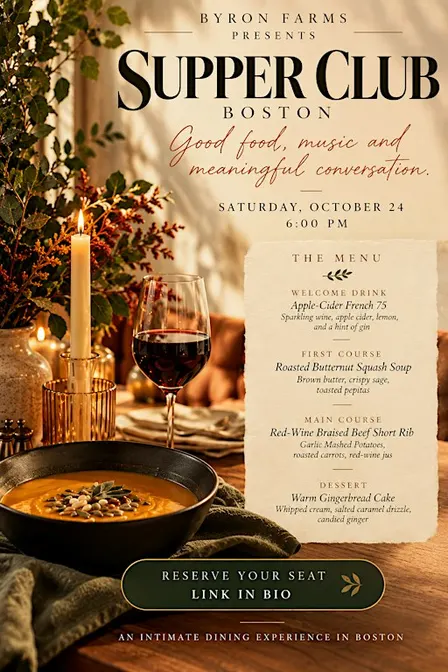 Byron Farms Fall Supper Club