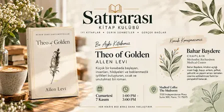 Satırarası Kitap Kulübü | Theo of Golden – Allen Levi