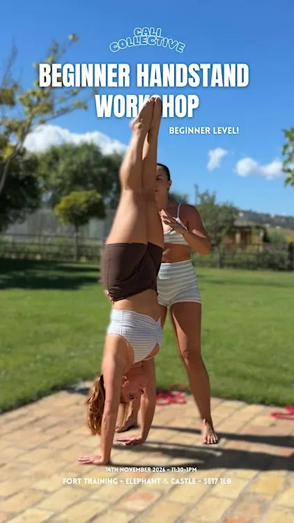 BEGINNER HANDSTAND WORKSHOP